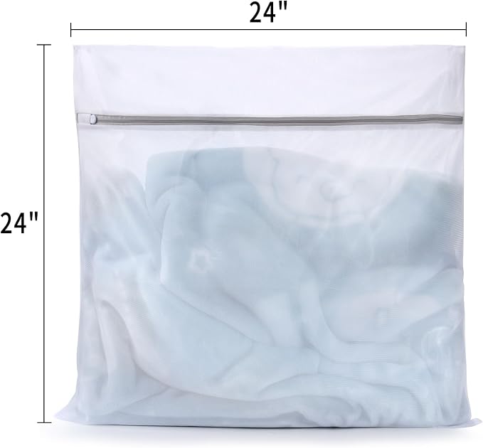 Muchfun 4Pcs Durable Fine Mesh Laundry Bags - Image 5