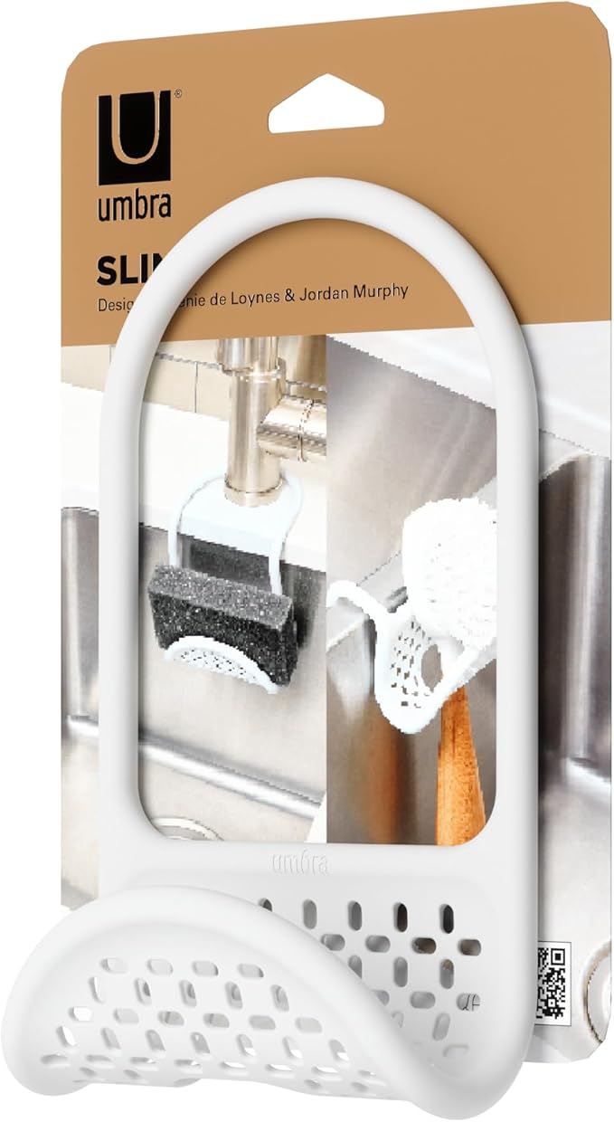 Umbra Sling Flexible Sink Caddy, Non-Slip – Holds Sponge, Scrubbing Brush or - Image 8