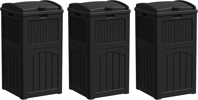 Greesum 33 Gallon Outdoor Trash Can by BuynowfromGreesum
