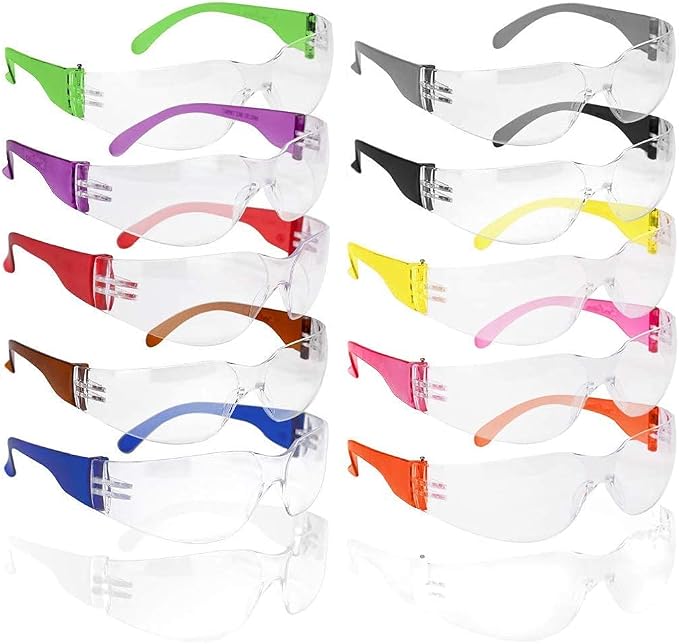 SAFE HANDLER Hyline Anti-Fog Color Safety Glasses Variety, Impact Resistant - Image 6