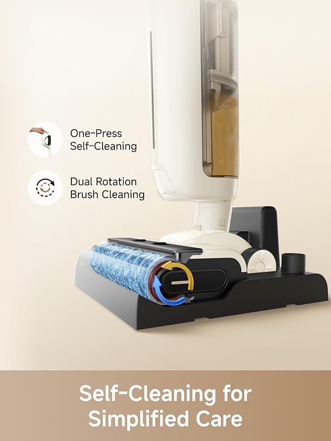 MOVA K30 SE Wet Dry Vacuum Cleaner, 180° Lie-Flat Reach Smart Vacuum Mop - Image 3