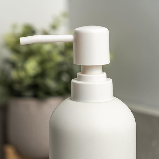 Soap Dispenser - Refillable Resin Pump Bottle - Image 4