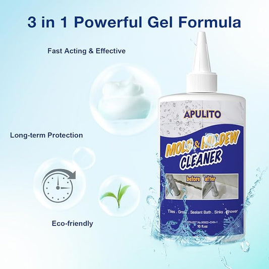 APULITO Household cleaner Gel for Bathroom Shower Kitchen Tile Sink Countertop - Image 2