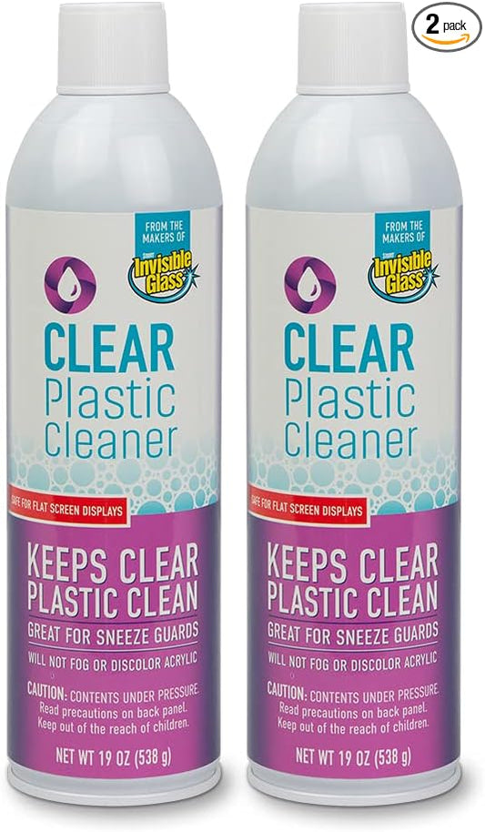 Invisible Glass 91014-2PK 19-Ounce Screen and Plastic Cleaner Protectant and by InvisibleGlass
