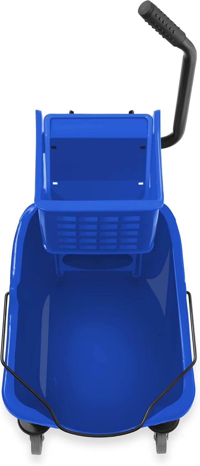 Dryser Commercial Side Press Wringer Combo Mop Bucket, 33 Quart - Image 3