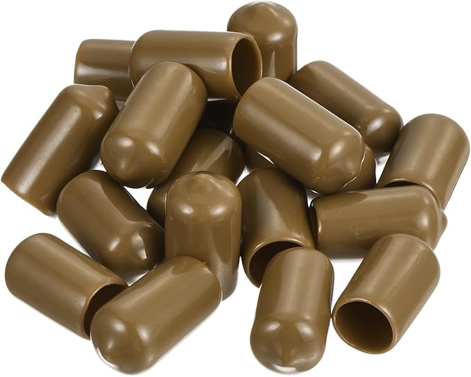 uxcell 20pcs Rubber End Caps 11mm ID Vinyl PVC Round Tube Bolt Cap Cover Screw - Image 4