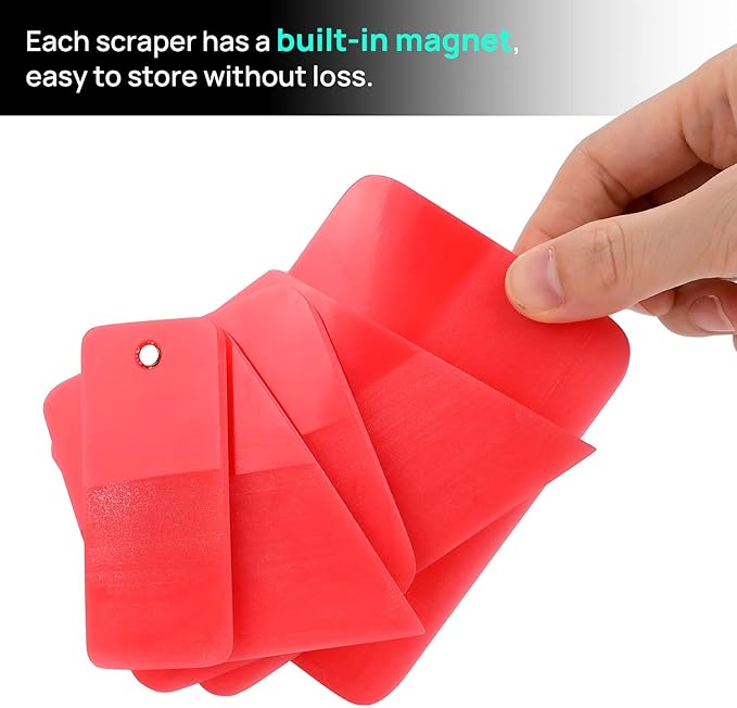 NEWISHTOOL 5 in 1 Magnet PPF Squeegee Kit - Image 2