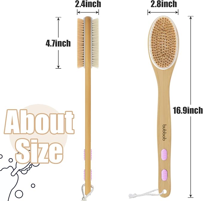 Back Scrubber for Shower, Bath Brush - Image 2