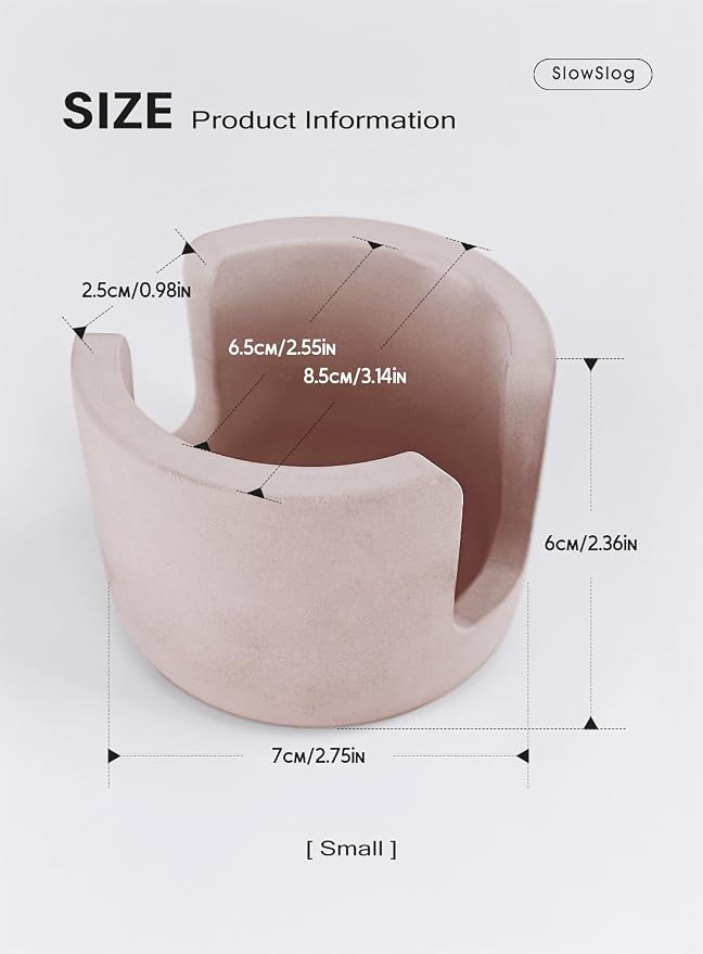 Diatomite Sponge Holder for Countertop Organizer, Quick Dry Stone Sponge Caddy - Image 9