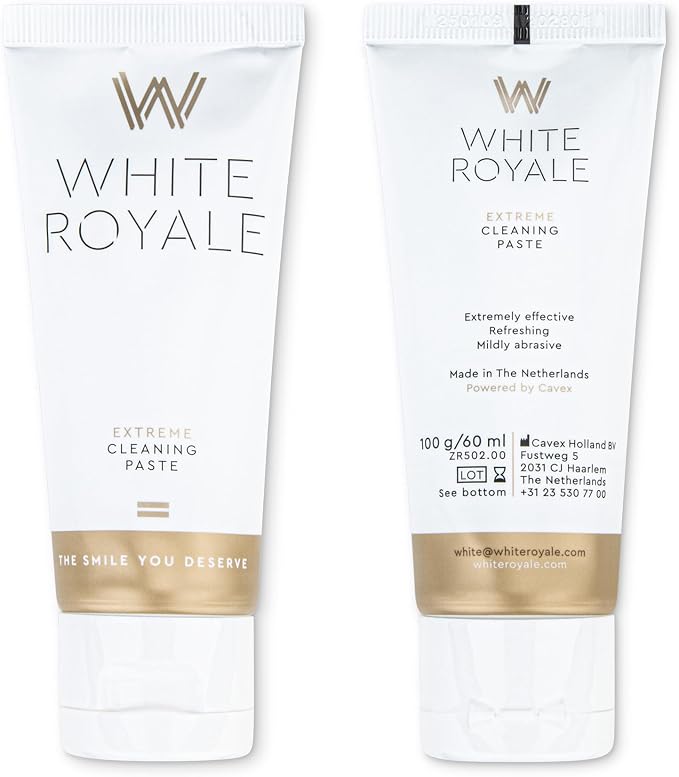White Royale Extreme Cleaning Paste, Helps Remove Stains & Discoloration - Image 2