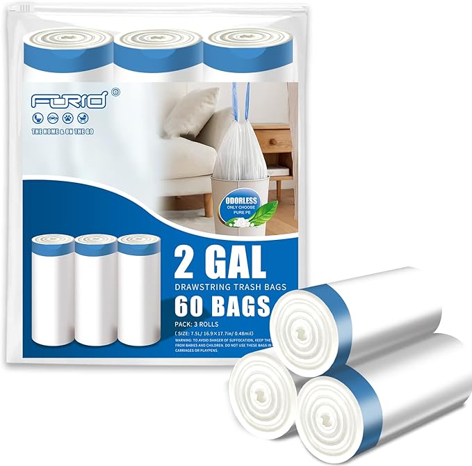FORID Mini Drawstring Trash Bags by FORID