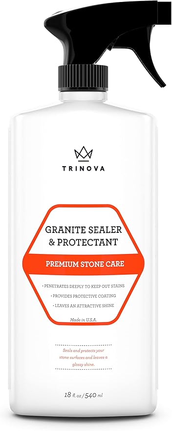 TriNova Granite Sealer & Protector – Best Stone Polish, Protectant & Care by TriNova