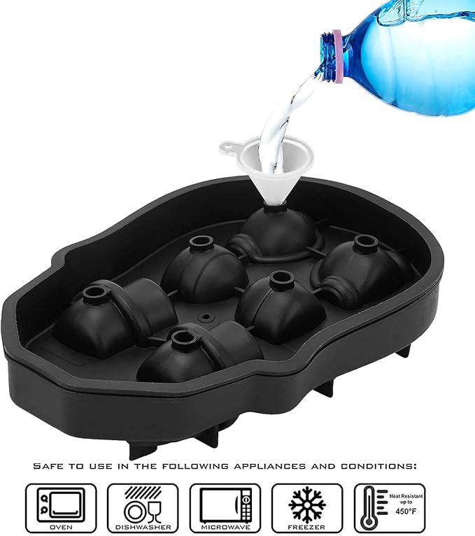 JETKONG 6 Cavity Skull Ice Maker - Image 3