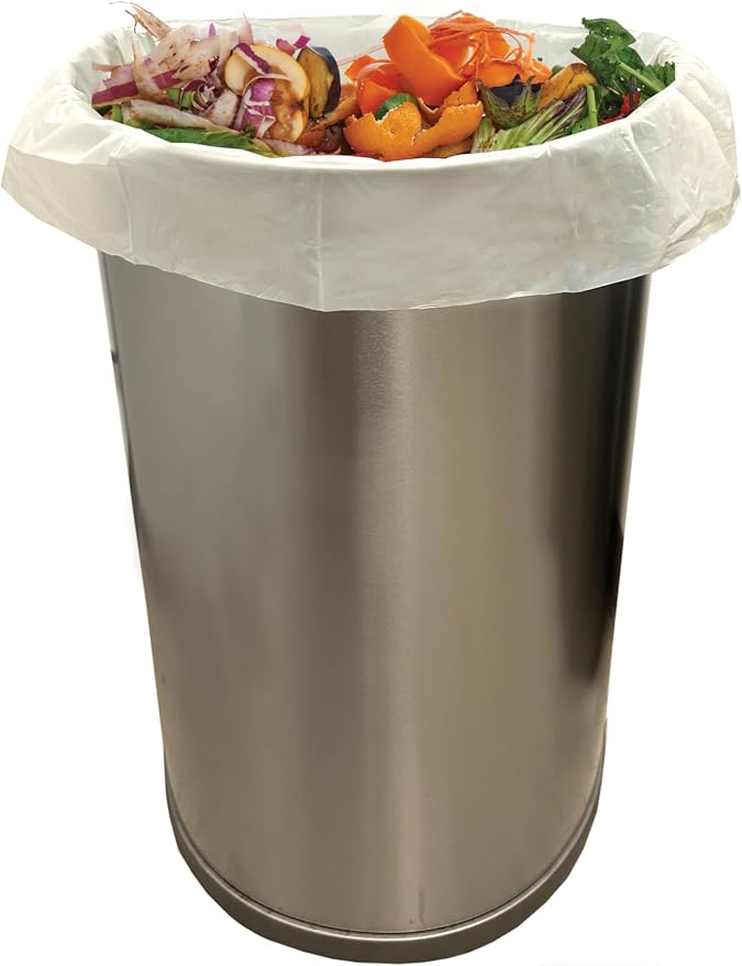 Hippo Sak - 13 Gallon Tall Kitchen Compostable Bags - Leak Proof Bags - Image 3