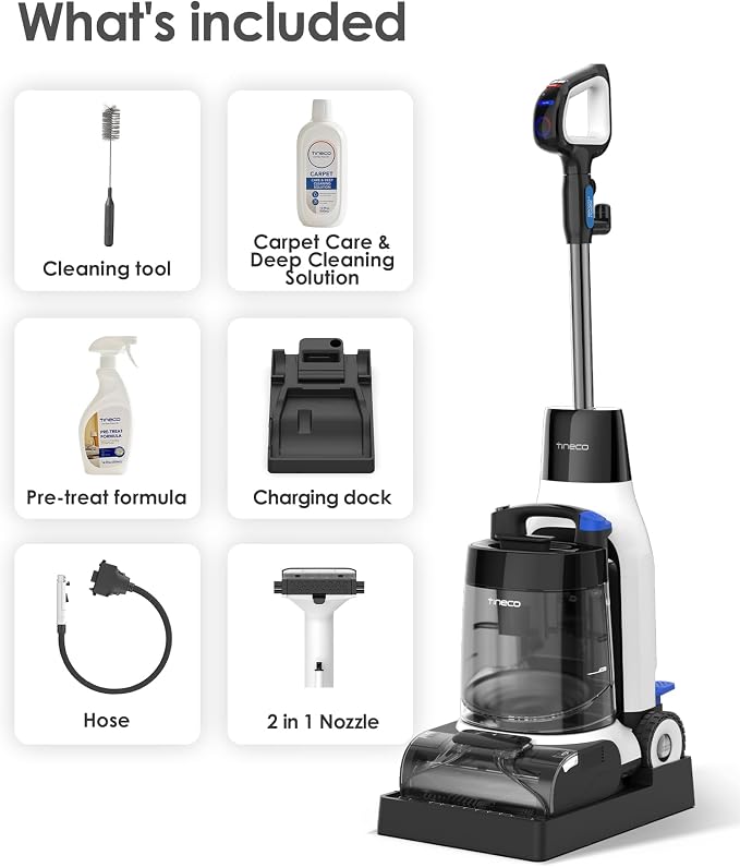 Tineco CARPET ONE Cruiser Smart Carpet Cleaner, Self-Cleaning and FlashDry - Image 8