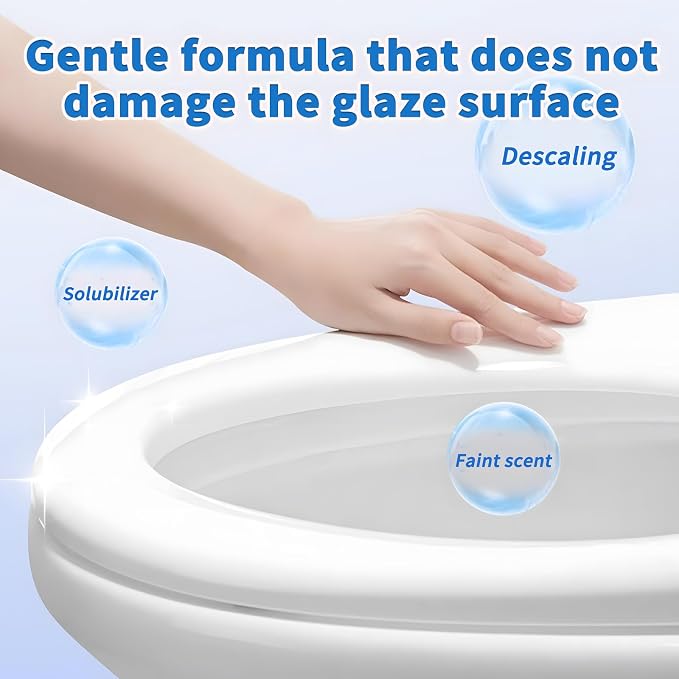 Automatic Toilet Bowl Cleaner Tablets, Prevents Stains & Odor, Safe - Image 7