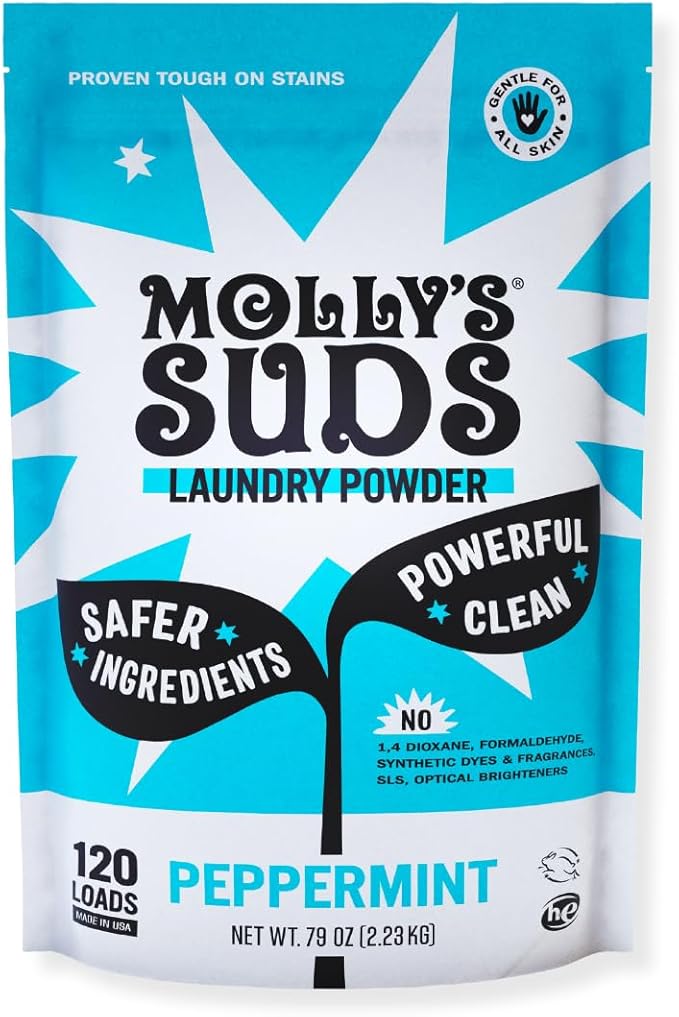 Molly's Suds Original Laundry Detergent Powder | Clean Laundry Detergent Powder by MollysSuds