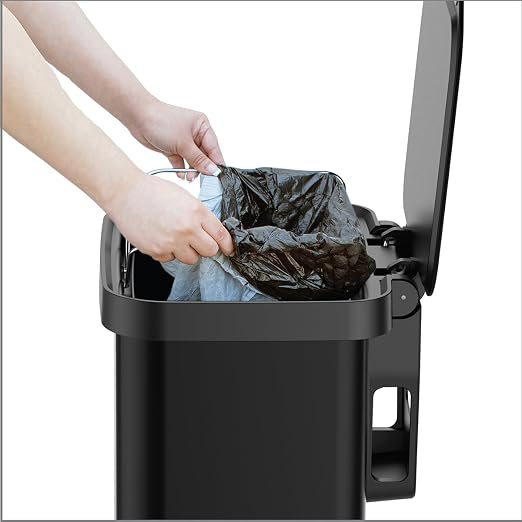 Glad Stainless Steel Step Trash Can, Series 2 - Image 7