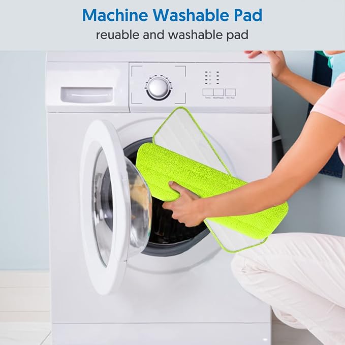 7 Count Reusable Microfiber Mop Pads - Image 5