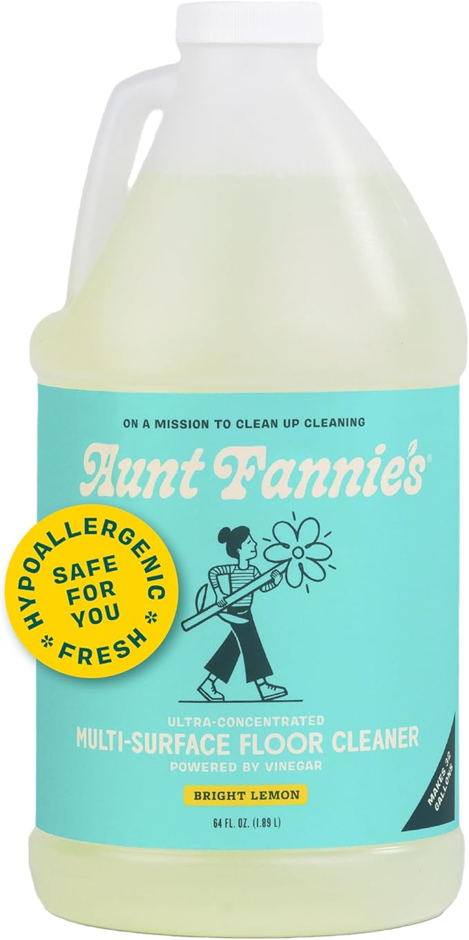Aunt Fannie's Ultra Concentrated Floor Cleaner Vinegar Wash, Value Size by AuntFannies