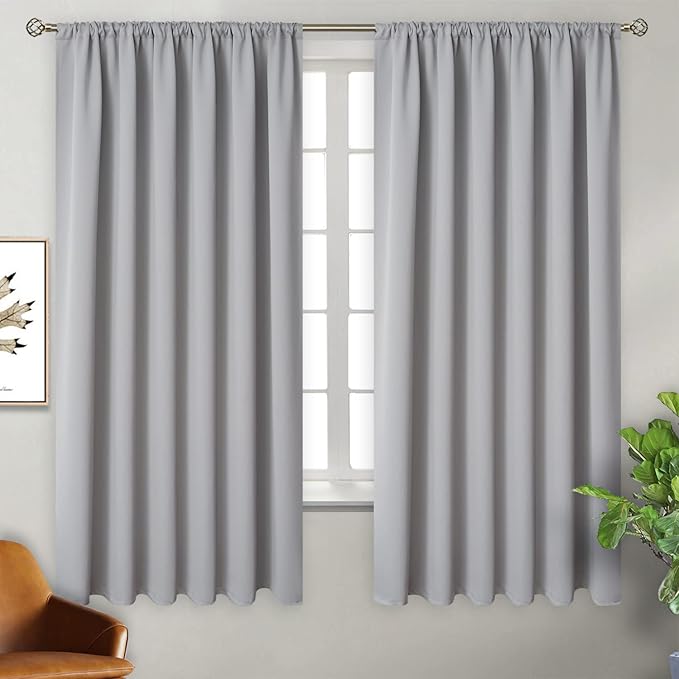 BGment Rod Pocket Blackout Curtains by BGment