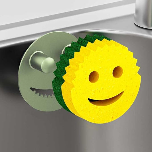 Sponge Holder for Kitchen Sink, Sink Caddy Organizer by Kontoyo