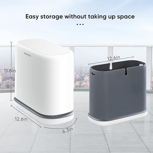 JOYBOS Adsorption Bathroom Trash Can, Bedroom Garbage Can - Image 6