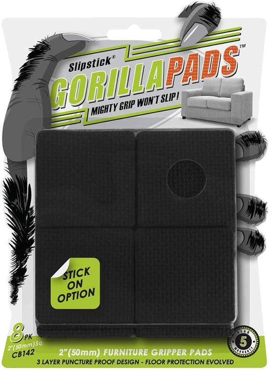 Slipstick GorillaPads CB142 Non-Slip Furniture Pads/Grippers Furniture Leg by Slipstick