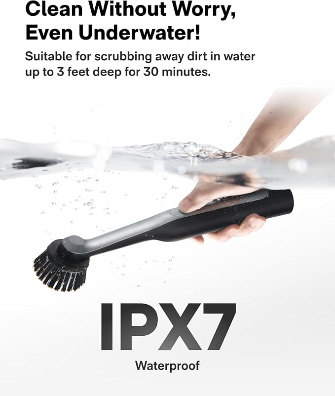 HOTO Wand™ Cordless Spin Scrubber, Electric Rechargeble Grout Cleaning Brush - Image 7