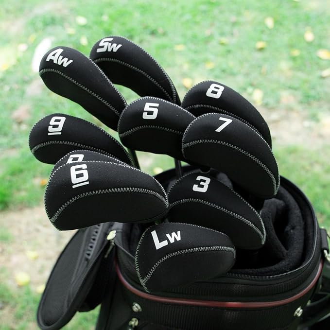 Golf Iron Covers for Golf Clubs Neoprene Golf Iron Cover Set 11pcs/10pcs Golf - Image 2