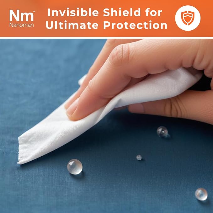 NANOMAN Fabric Waterproof Spray – Protects Shoes, Leather & More. Eco-Friendly - Image 5