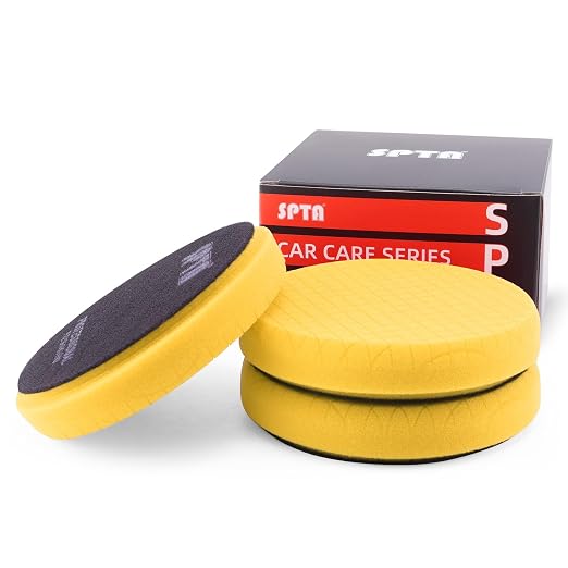 Yellow Medium Cut Pad, Polishing and Waxing by SPTA