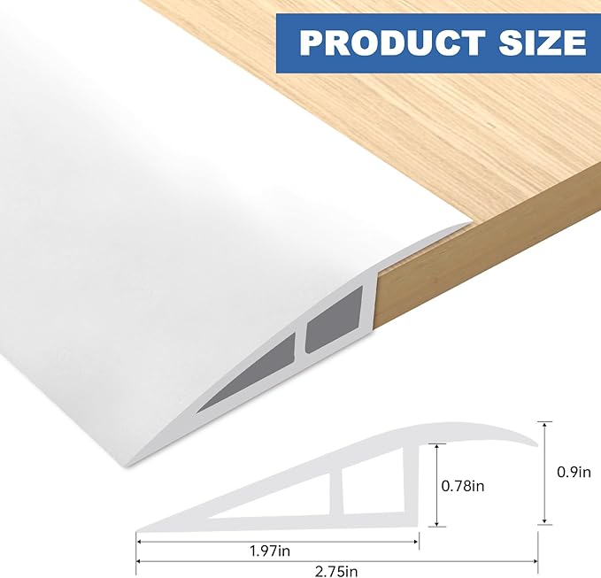 Vinyl Door Threshold Flooring Transition Strip Self Adhesive Carpet Edging Strip - Image 6