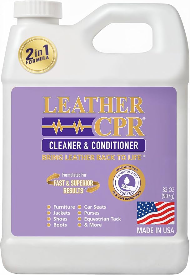 Leather CPR Leather Cleaner And Conditioner by CPRCleaningProducts