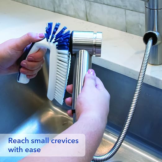 Unger Multi-Purpose Counter and Fixture Scrub Brush, Non-Slip Small Household - Image 5