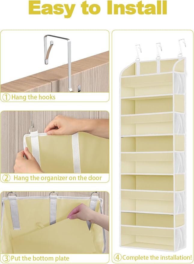 2 Pack Over The Door Storage Organizer - Image 7