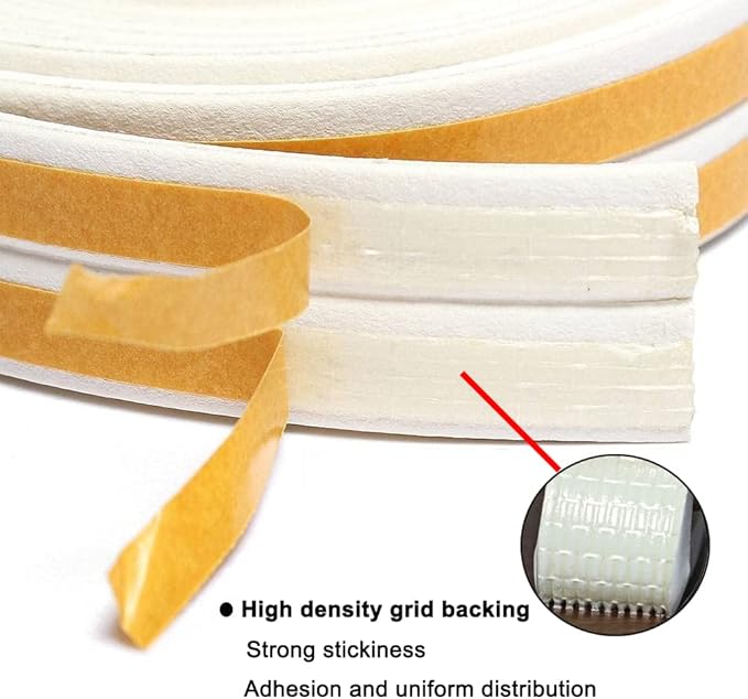 Weather Stripping Seal Strip Tape, Doors Windows Frame Self Adhesive D Type - Image 4