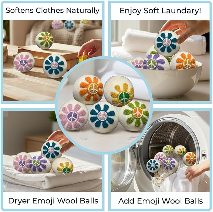 Ezhippie Quality Wool Dryer Balls - Image 2
