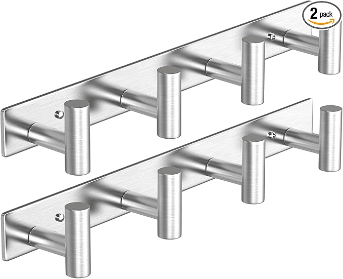VAEHOLD Silver Hat and Coat Wall Mount Rack by VAEHOLD