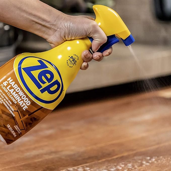 Zep Hardwood and Laminate Floor Cleaner - 32 Oz - ZUHLF324 - Cleans Spots - Image 9
