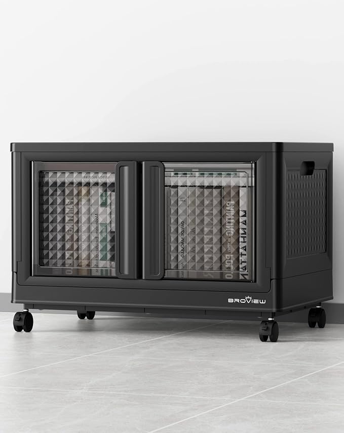 BROVIEW 100 Qt Stackable Storage Bin by BROVIEW-EnjoytheArtofLife