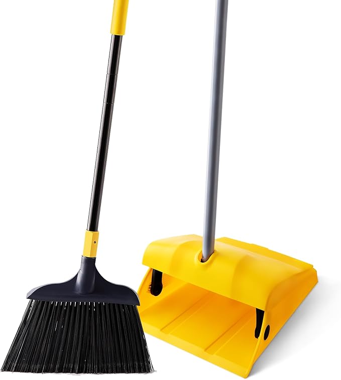 Yocada Commercial Broom and Dustpan Set by Yocada