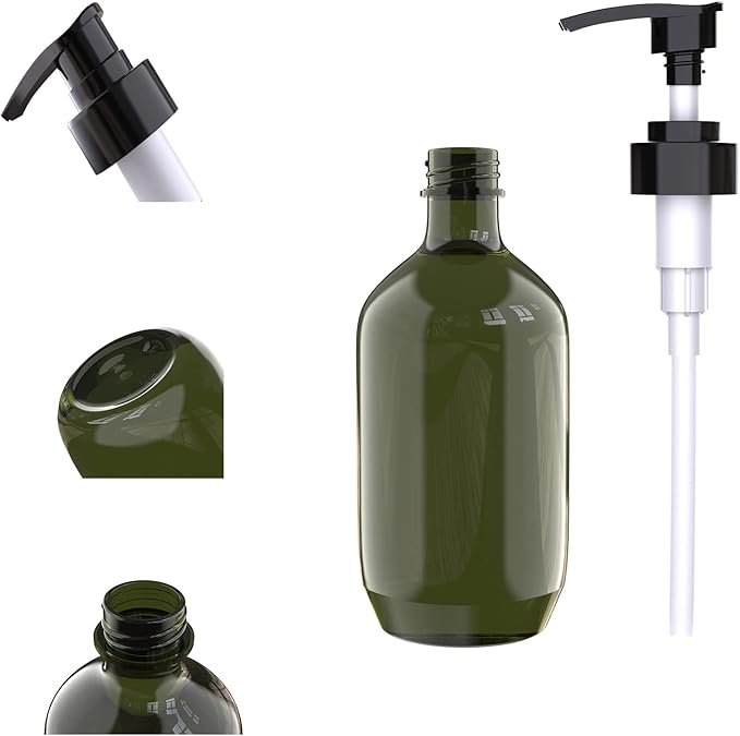 6 PCS 10 OZ Pump Bottle Plastic Pump Lotion Dispenser Empty Bottles Refillable - Image 3