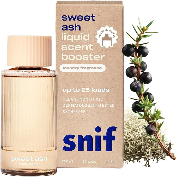 Snif Sweet Ash Scent Booster, Low Key Sweet and Earthy Scent, 25 Loads by Snif
