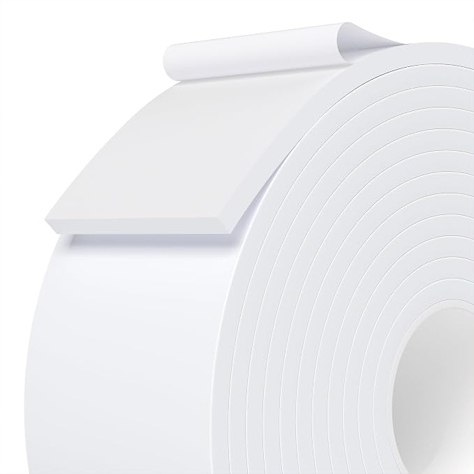 Weather Stripping Door Seal White, 2Inch Wide X 1/4 Inch Thick, Air Conditioner by Unknown