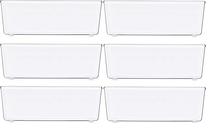 Simple Houseware Clear Drawer Organizer - Image 2