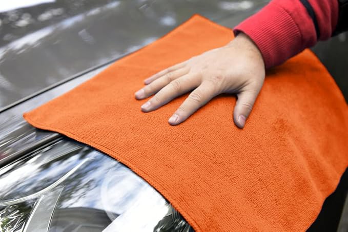 Avalon Towels Microfiber Cleaning Cloths Size 16" x 16", Highly Absorbent - Image 5