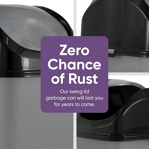 Superio Mini Plastic Trash Can - Image 4