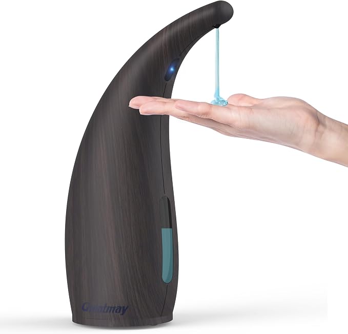 Adjustable Automatic Soap Dispenser Touchless, 4 Adjustable Levels Touchless by Greatmay