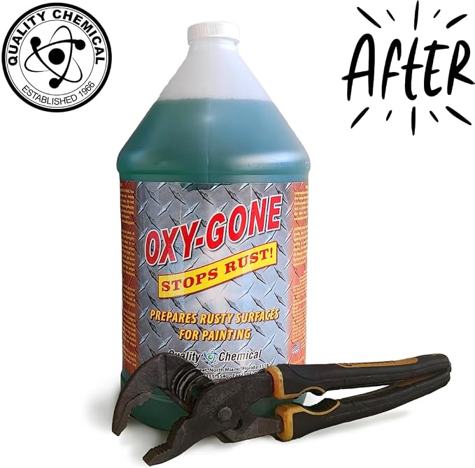 Quality Chemical Oxy-Gone Rust Remover and Metal Treatment/Rust Repair/Prepares - Image 4